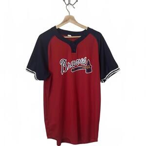 Augusta Braves Adult Baseball Jersey - L Size